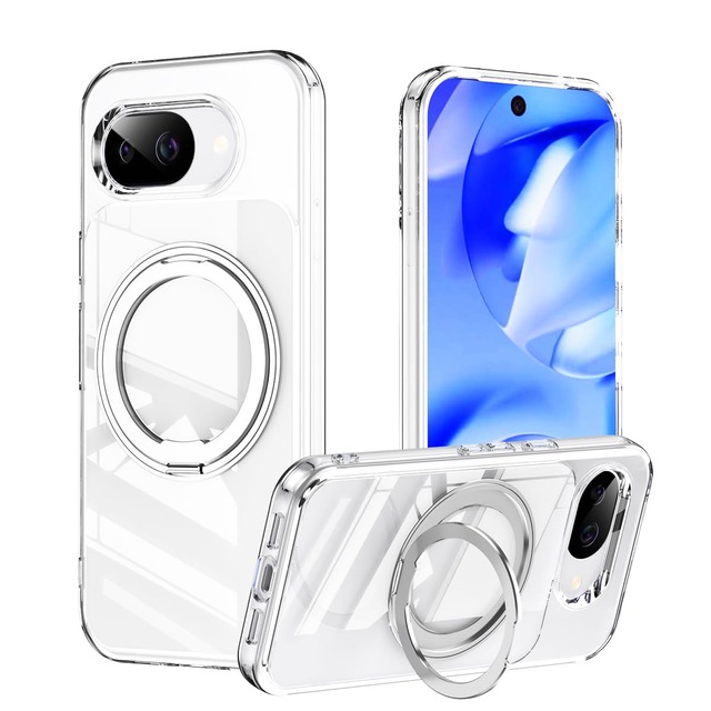 Pixel 10a 用 ケース Magsafe対応 360度回転 リング ワイヤレス充電 対応 VIGEXON Google ピクセル10a