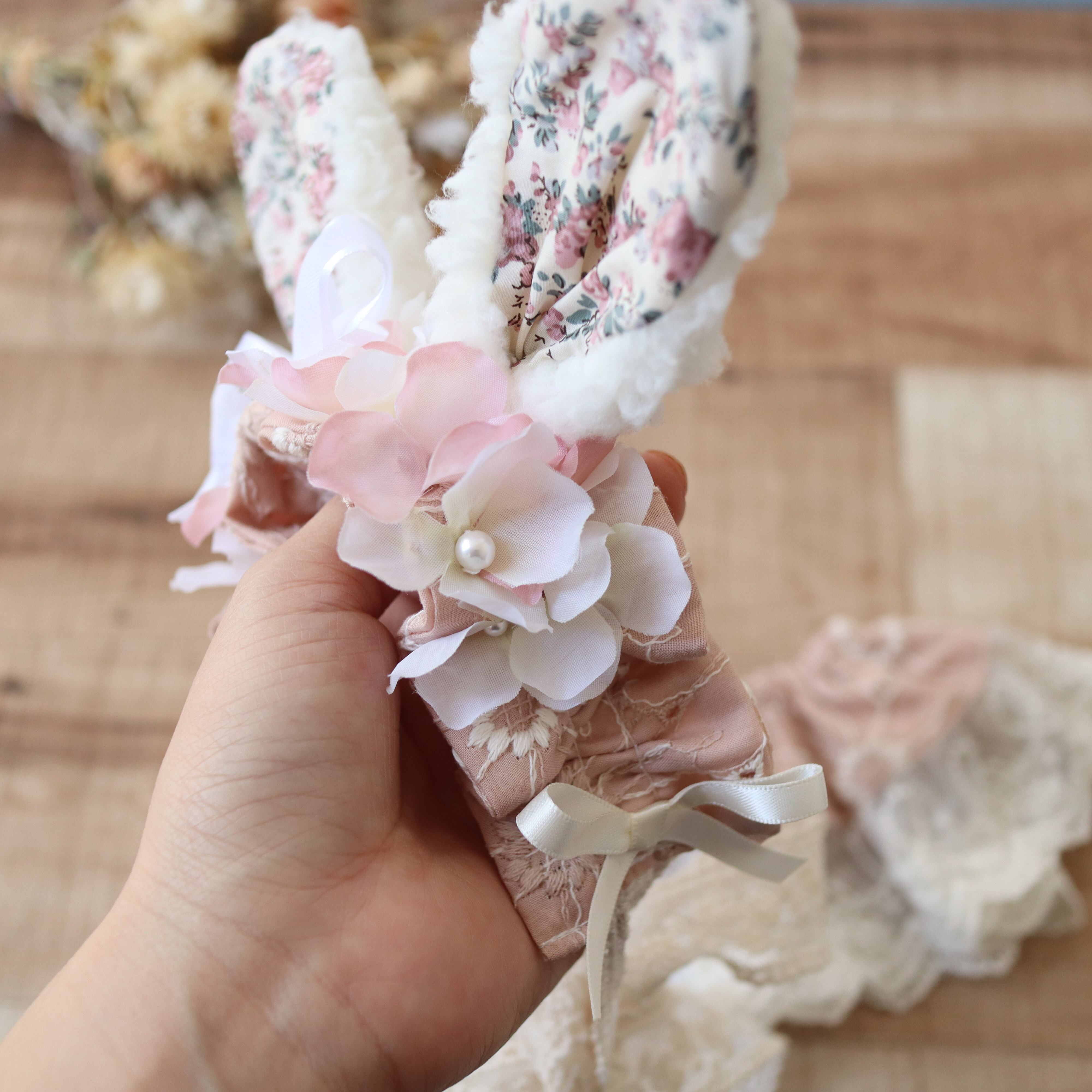 ♥イギリスからやって来たピンクの可愛いウサギさん アンティーク