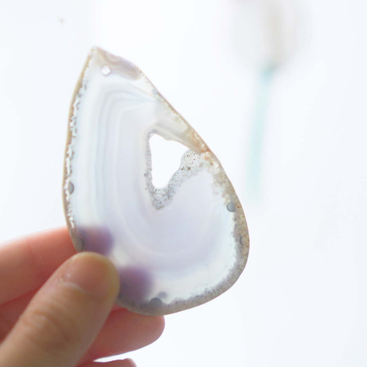 Snow Fairy - アゲートヒーリングチャイム / Agate Sun Catcher Wind Chime 107