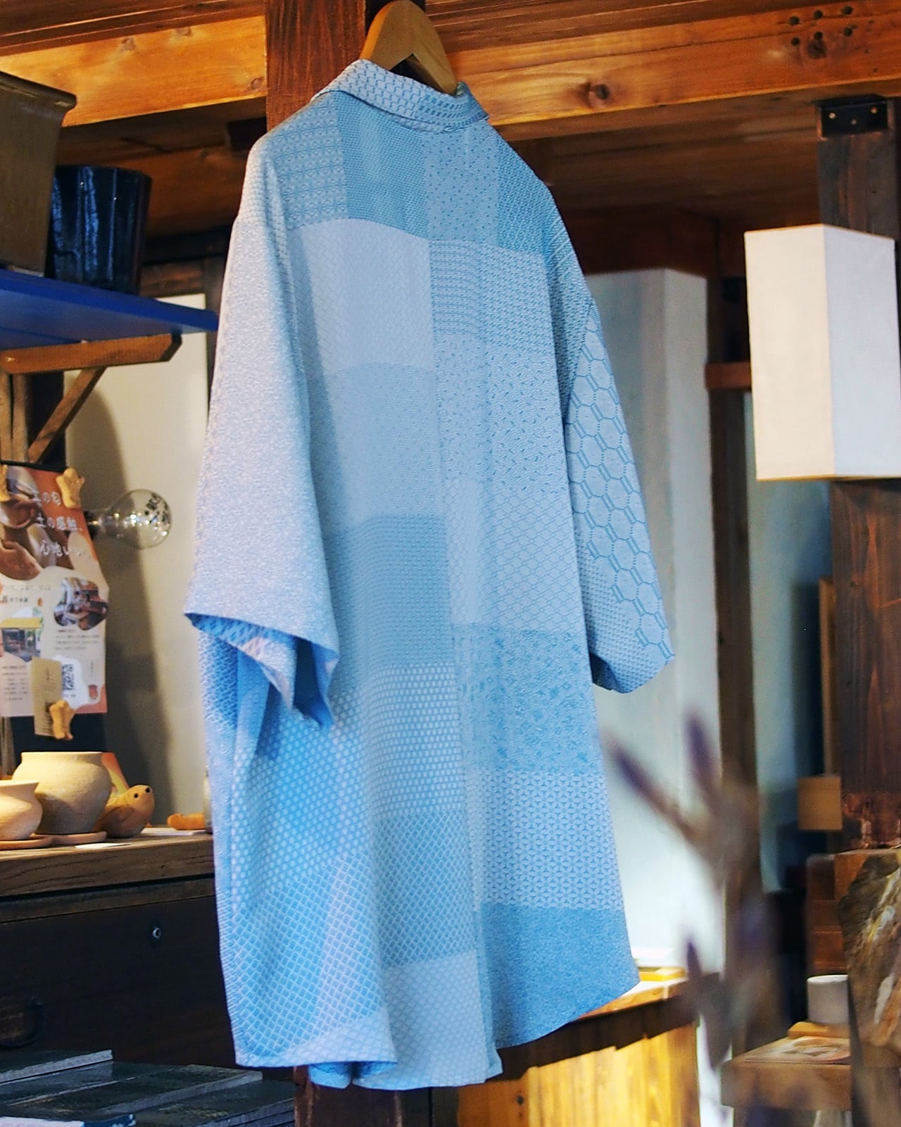 EDOKOMON - ALOHA SHIRT &frasl; 江戸小紋 アロハシャツ | HARUNA Kimono Re  NADRE  Vintage. 着物 古着クリメイ powered by BASE