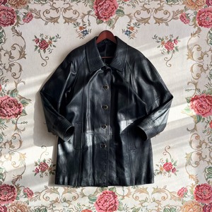 vintage lamb leather jacket