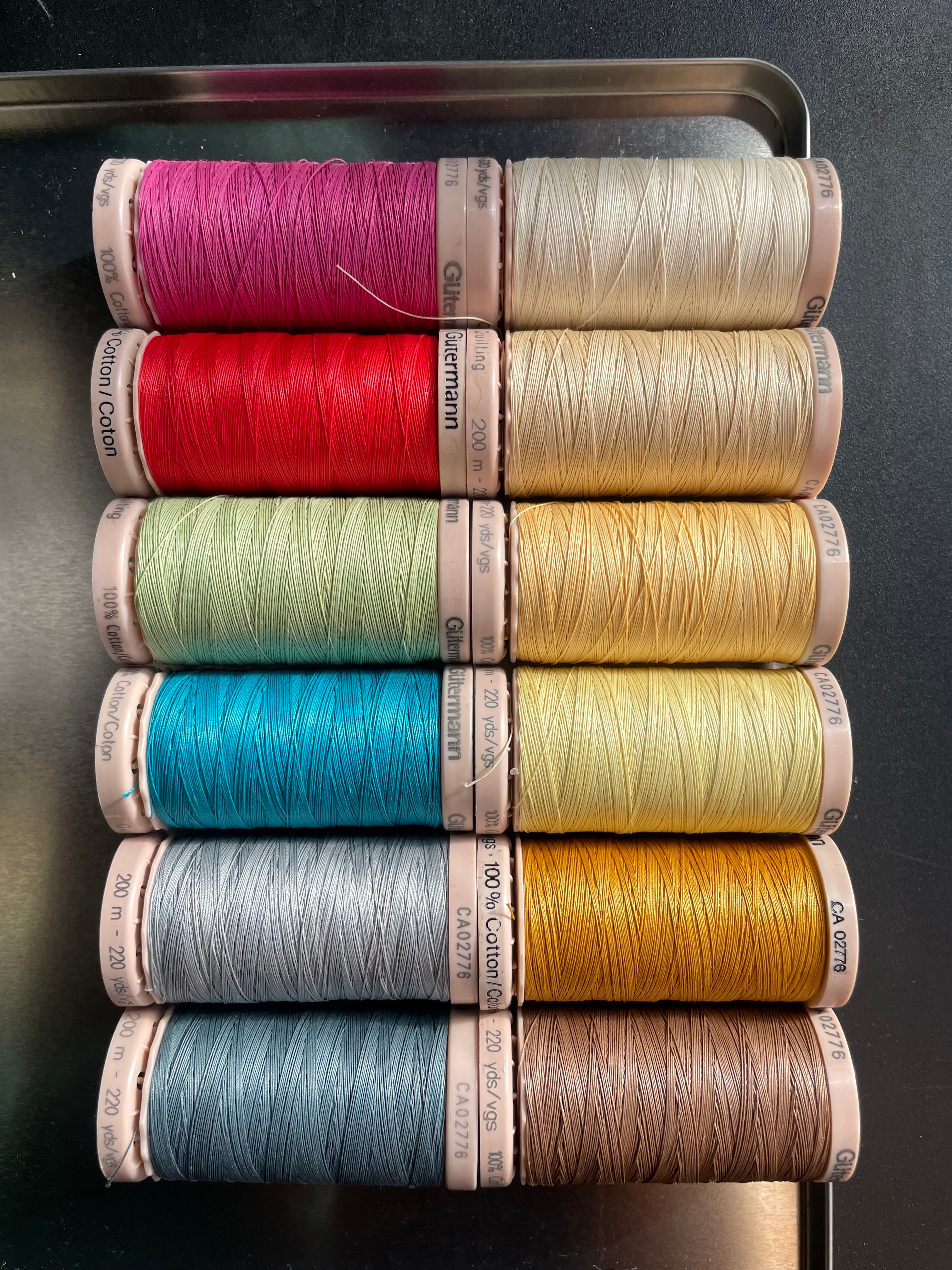 Gutermann ＆ Sulky thread