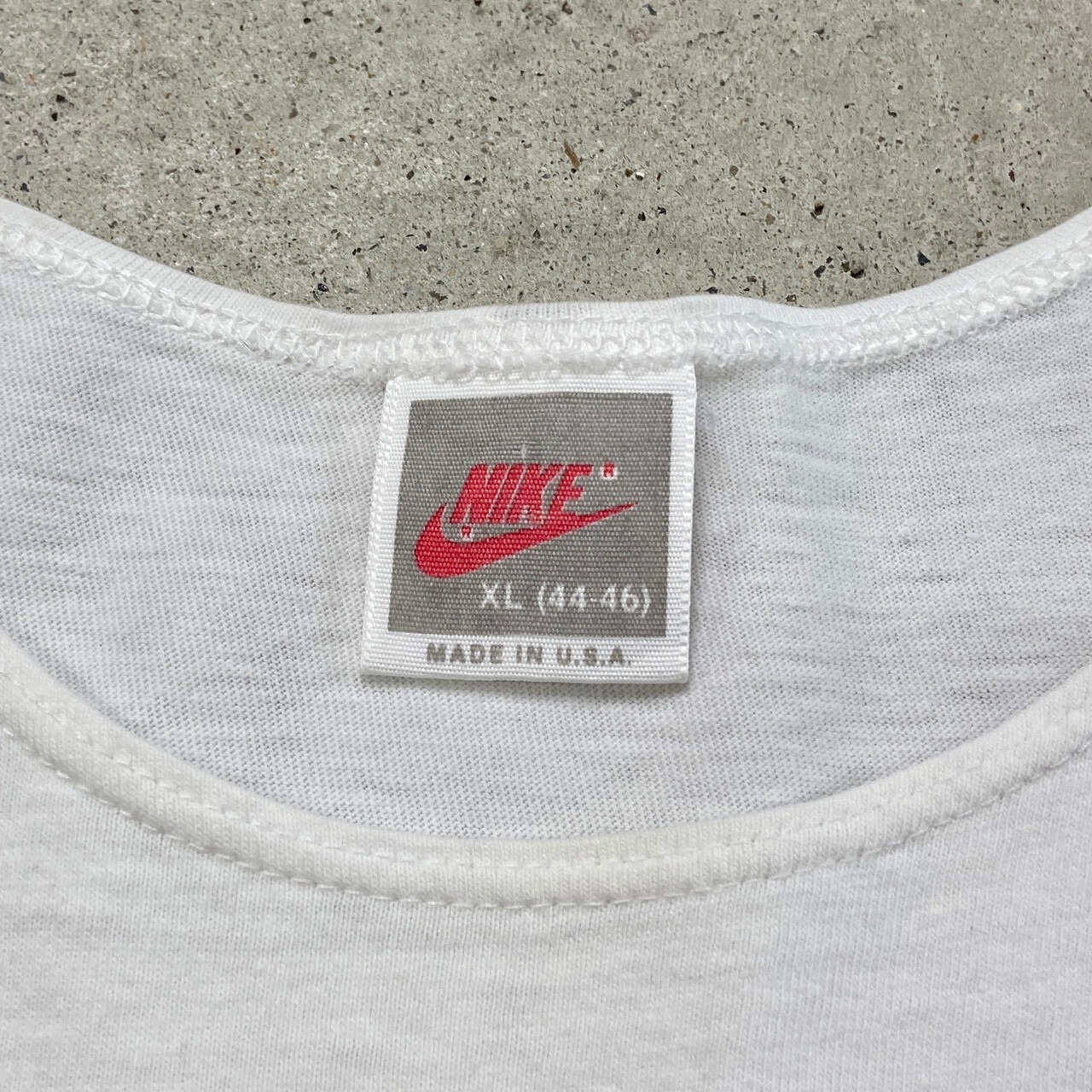 90年代 USA製 NIKE ナイキ 銀タグ AIR ロゴプリント タンクトップ 