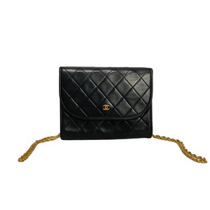 CHANEL シャネル マトラッセ チェーンショルダー ブラック 8419-202209