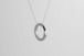 OROBORUS necklace (satin silver)