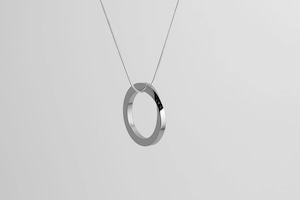 OROBORUS necklace (satin silver)