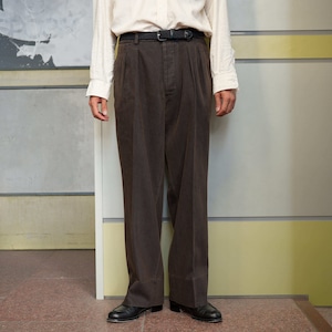 MAATEE&SONS(マーティーアンドサンズ) 26AW "CHINO C1" COATING COTTON -CHACOAL-