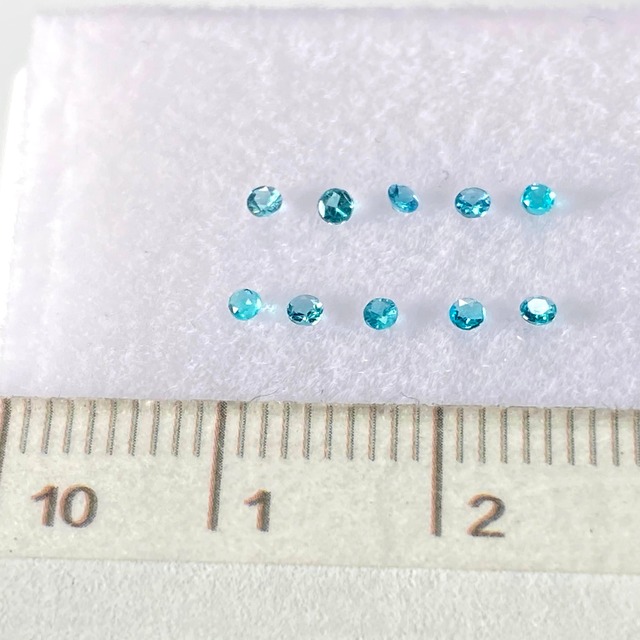 ⁂天然⁂　◇パライバトルマリン◇　10pcs～0.20ct 　ブラジル産