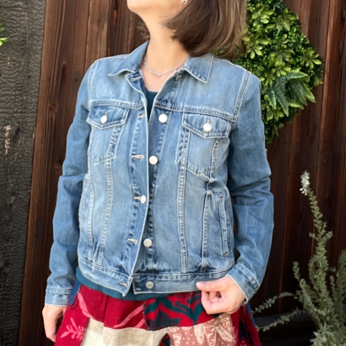 リメイクデニムアフリカンGジャン | アジアン雑貨ルチュ