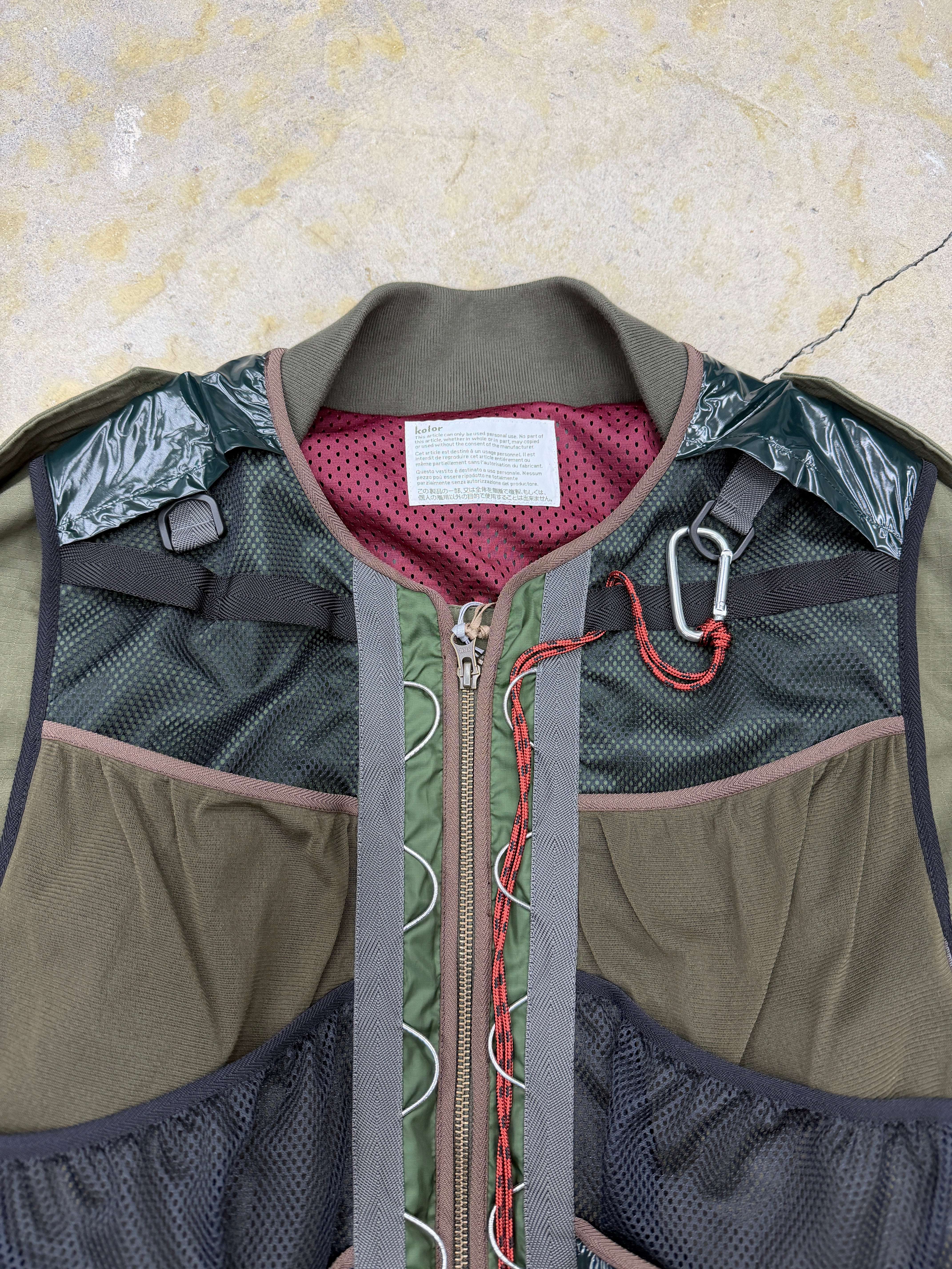 【kolor 23AW】ミリタリー ジャケット サイズ1 kolor | 26SCM-G06111 | GREEN | PAY ID