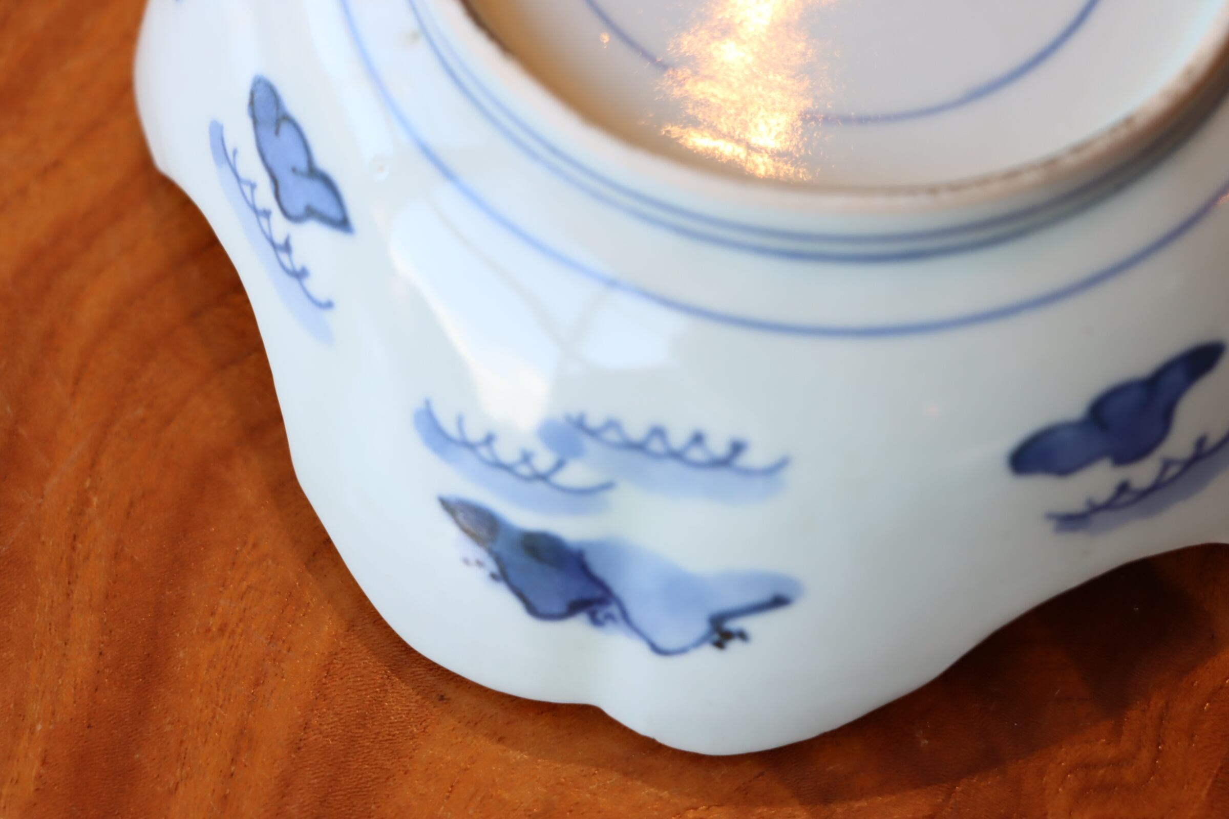 古伊万里 色絵 馬文 膾皿 | (有)新原美術