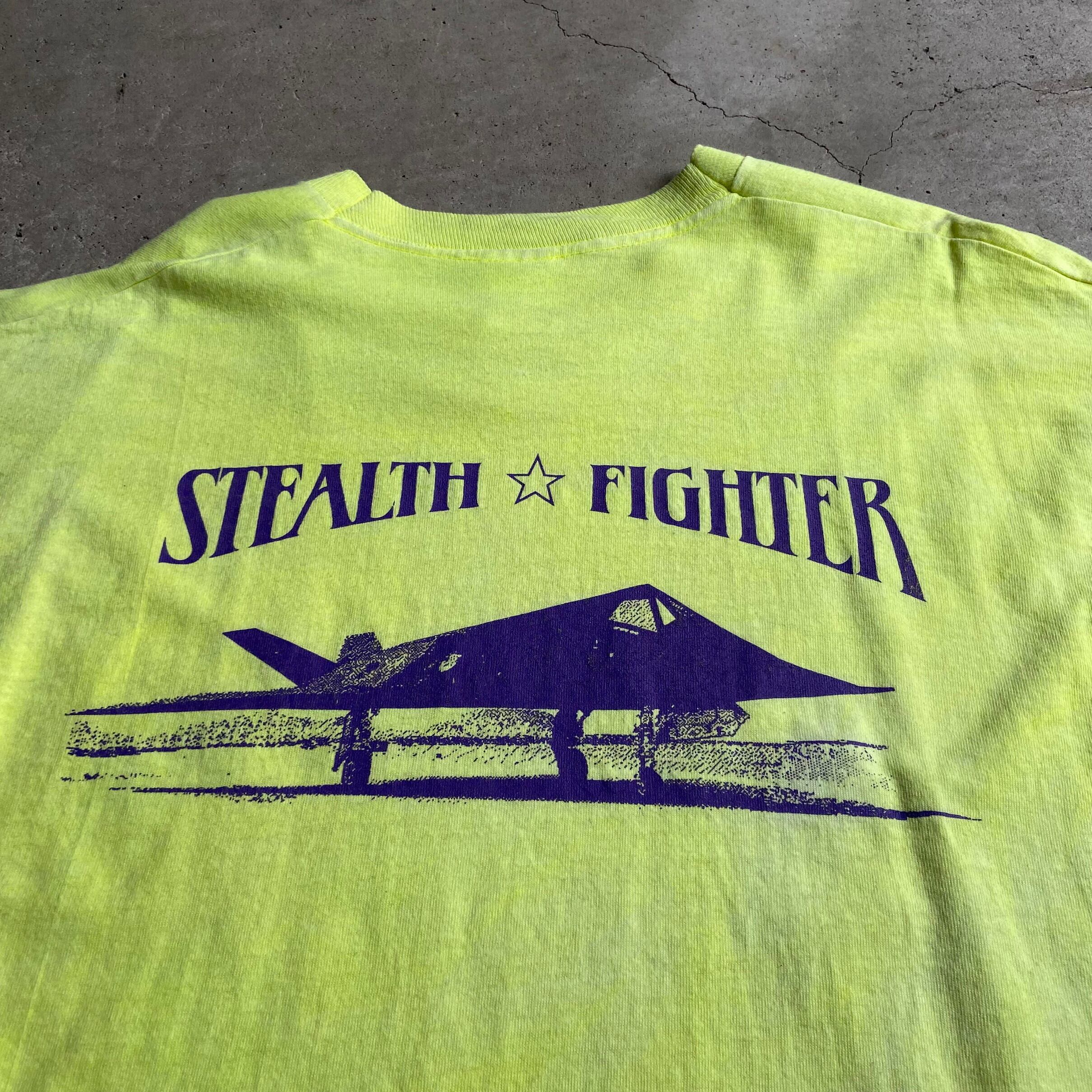 USA製 90年代 STEALTH FIGHTER ステルス機 ミリタリー 戦闘機 プリント
