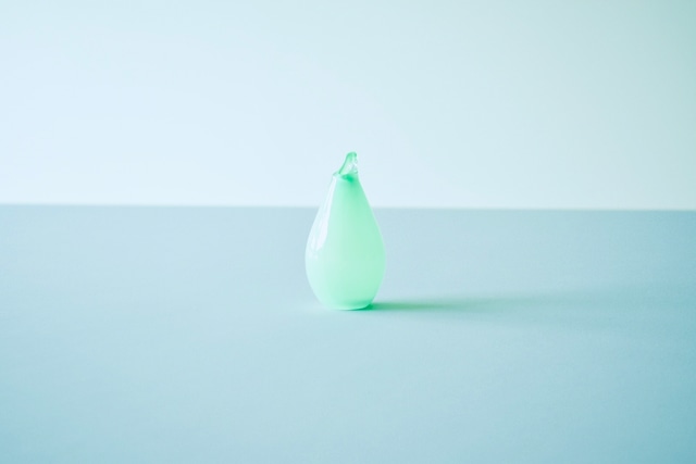 Orrefors Pear shaped Vase（Ingeborg Lundin）