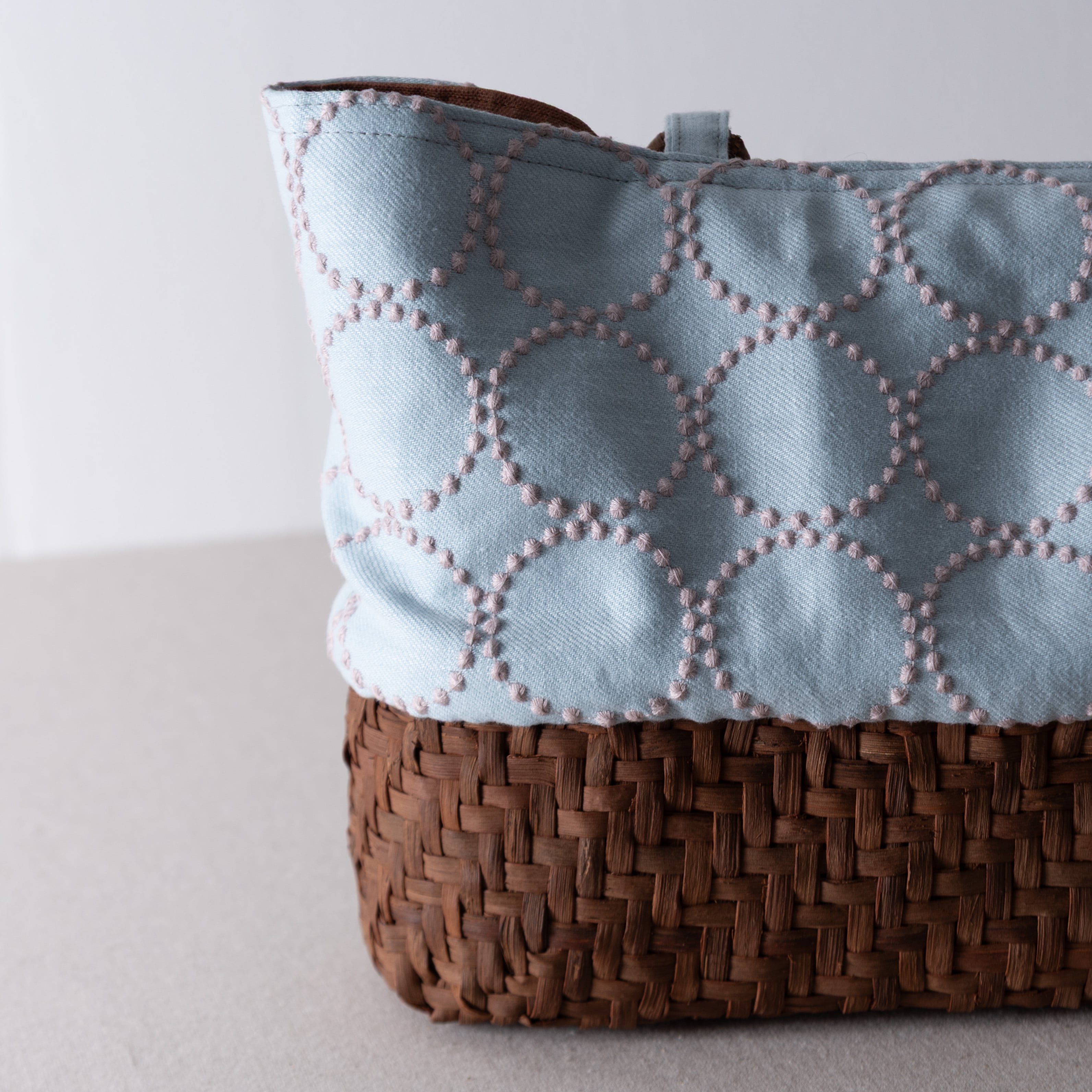 minä perhonen×linen |やまぶどうのトートバッグ | タンバリン | ミナ