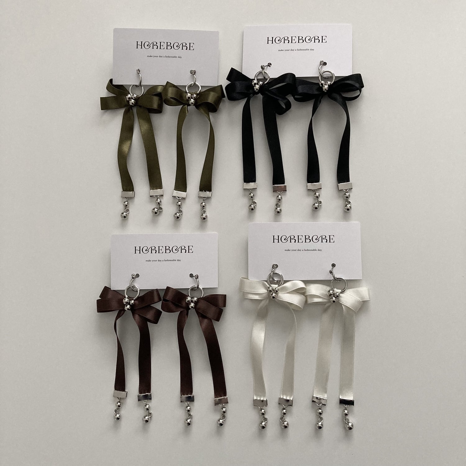 bubble ribbon (black)