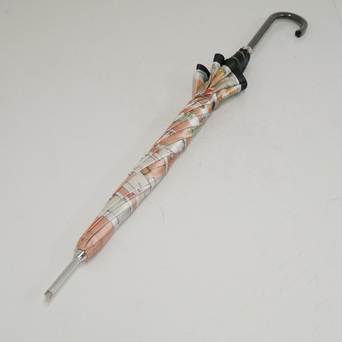 傘 Kanematsu 銀座かねまつ USED品 シュークローゼット ネコ 高級