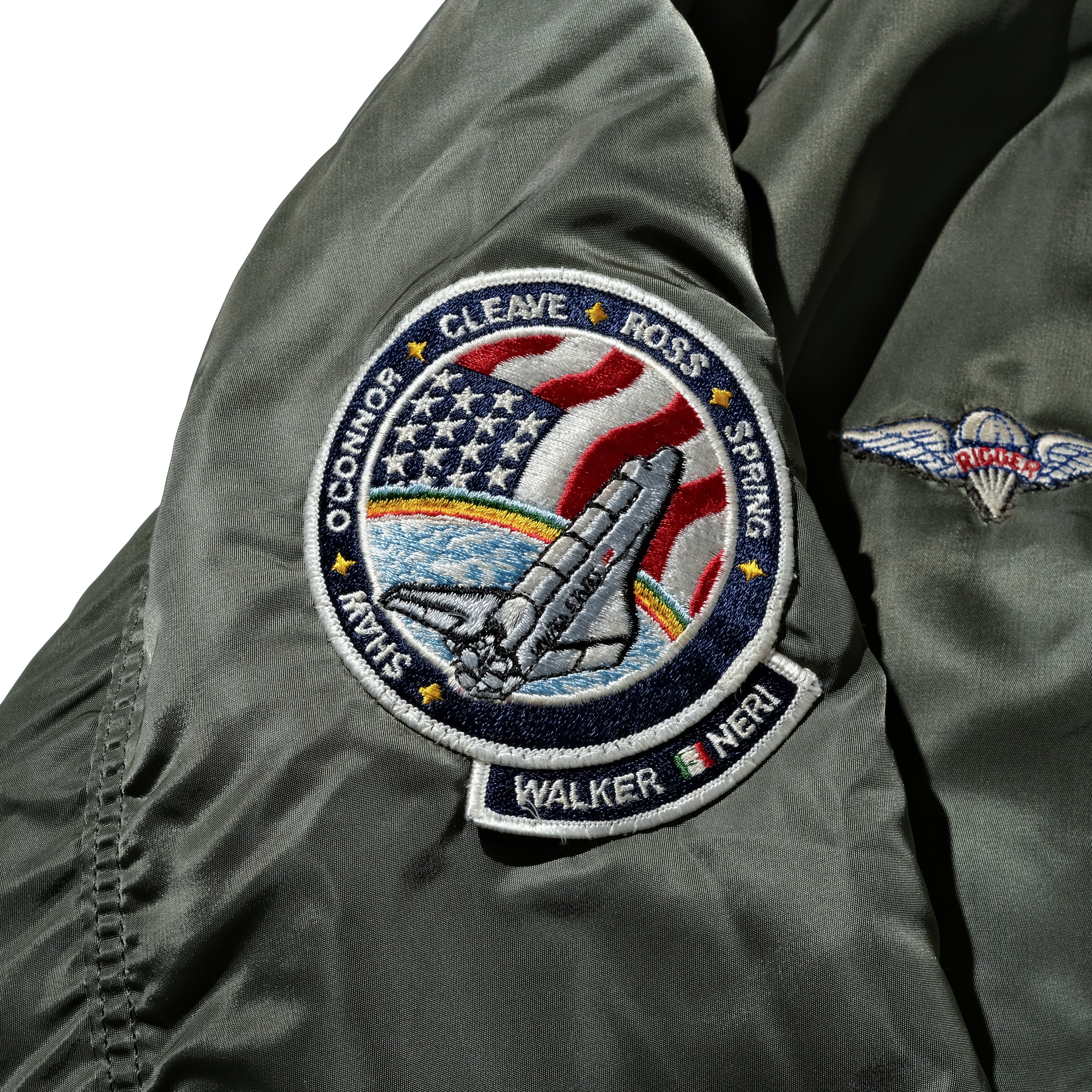 70's MA-1 flight jacket by Concord Industries inc. made in USA [M