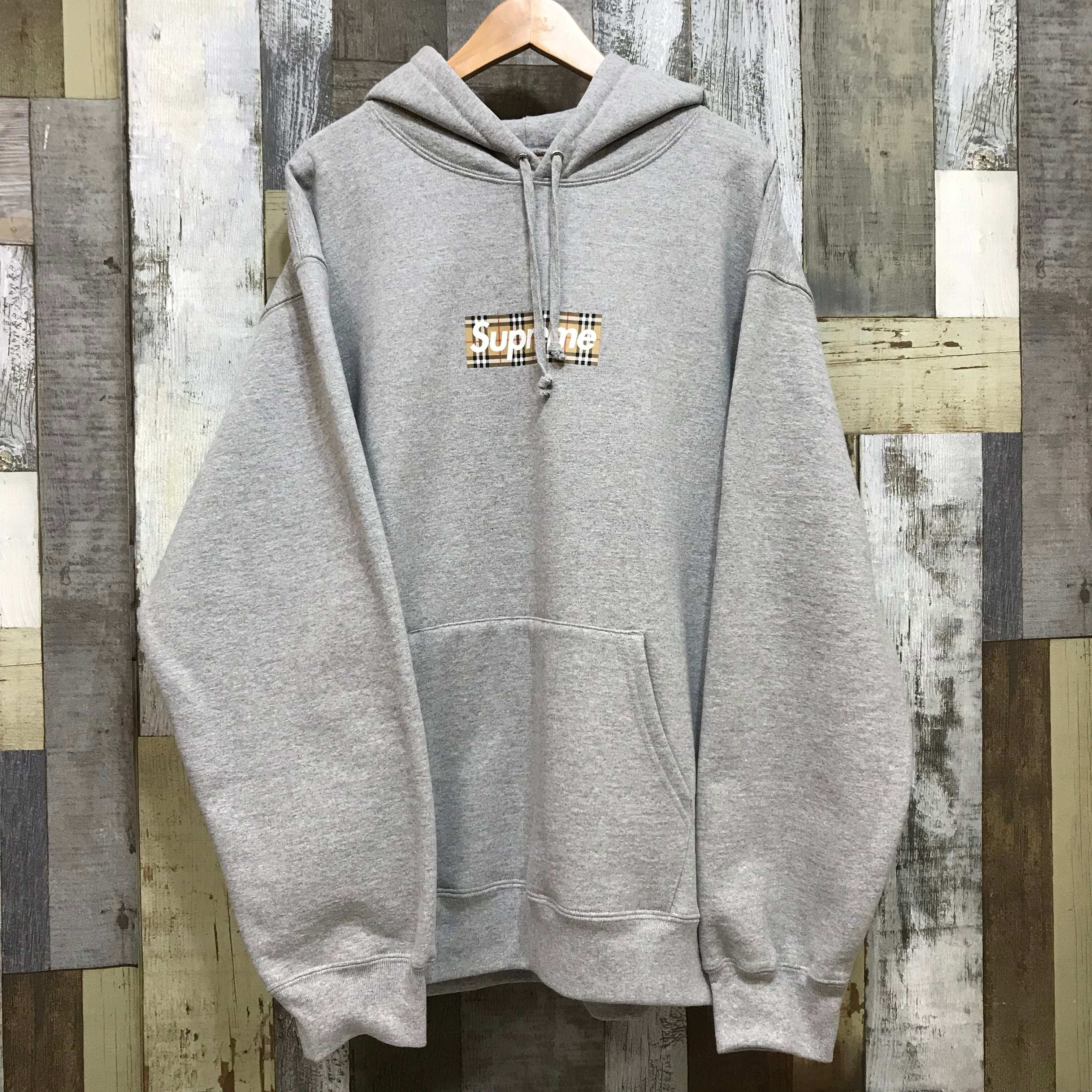 0894 SUPREME シュプリーム Burberry バーバリー Box Logo Hooded  