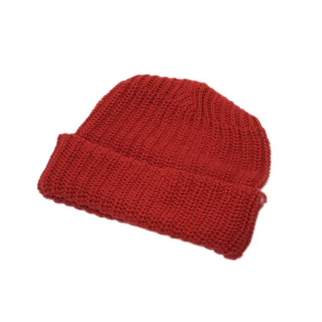 新品 Columbia Knit watch cap -RED C05