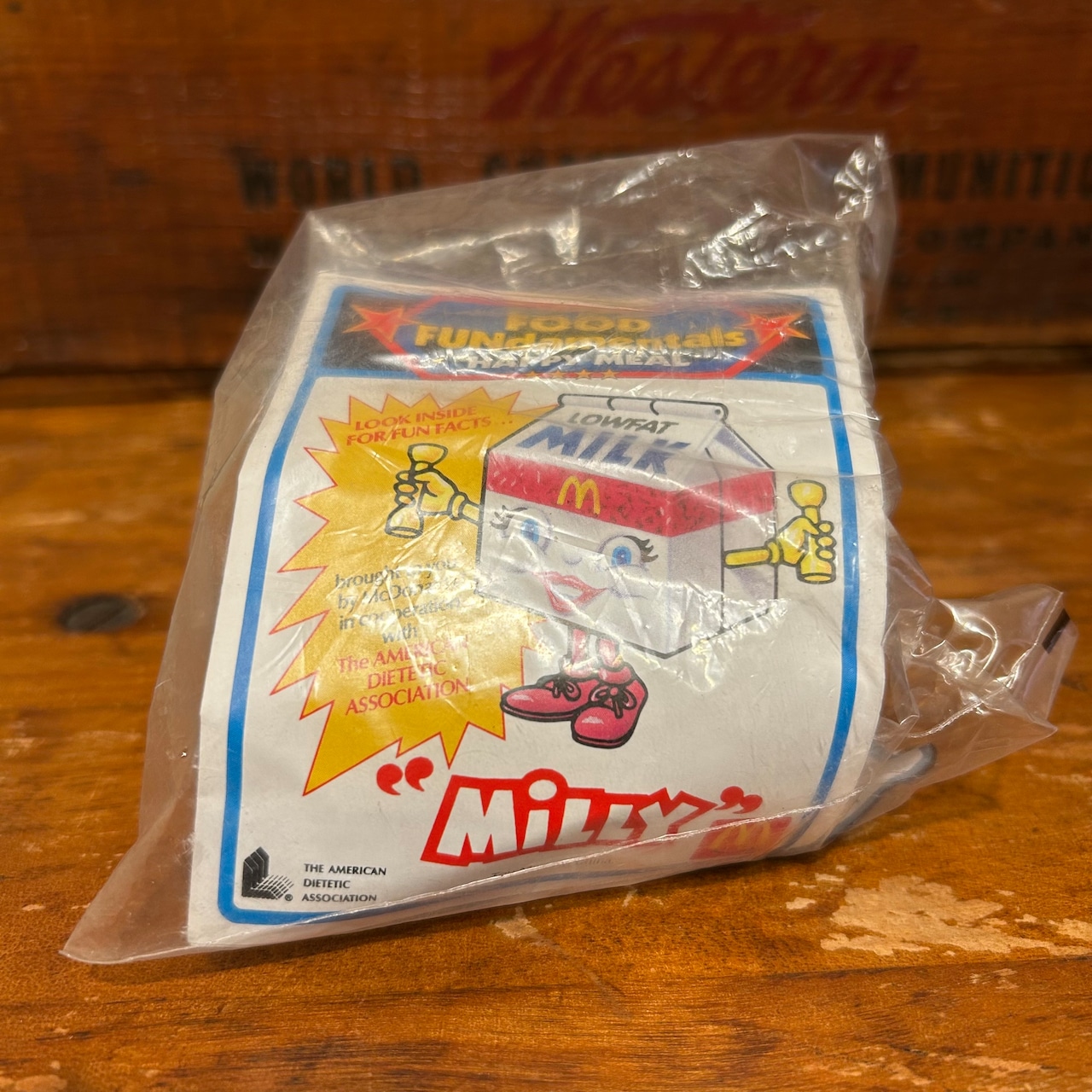 マクドナルド フードファンダメンタルズ 　MILLY ミルク ハッピーセット ミールトイ　MU-453