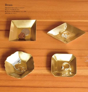 WRAPS ラップス BRASS 真鍮 スモールトレイロンプス ゴールド