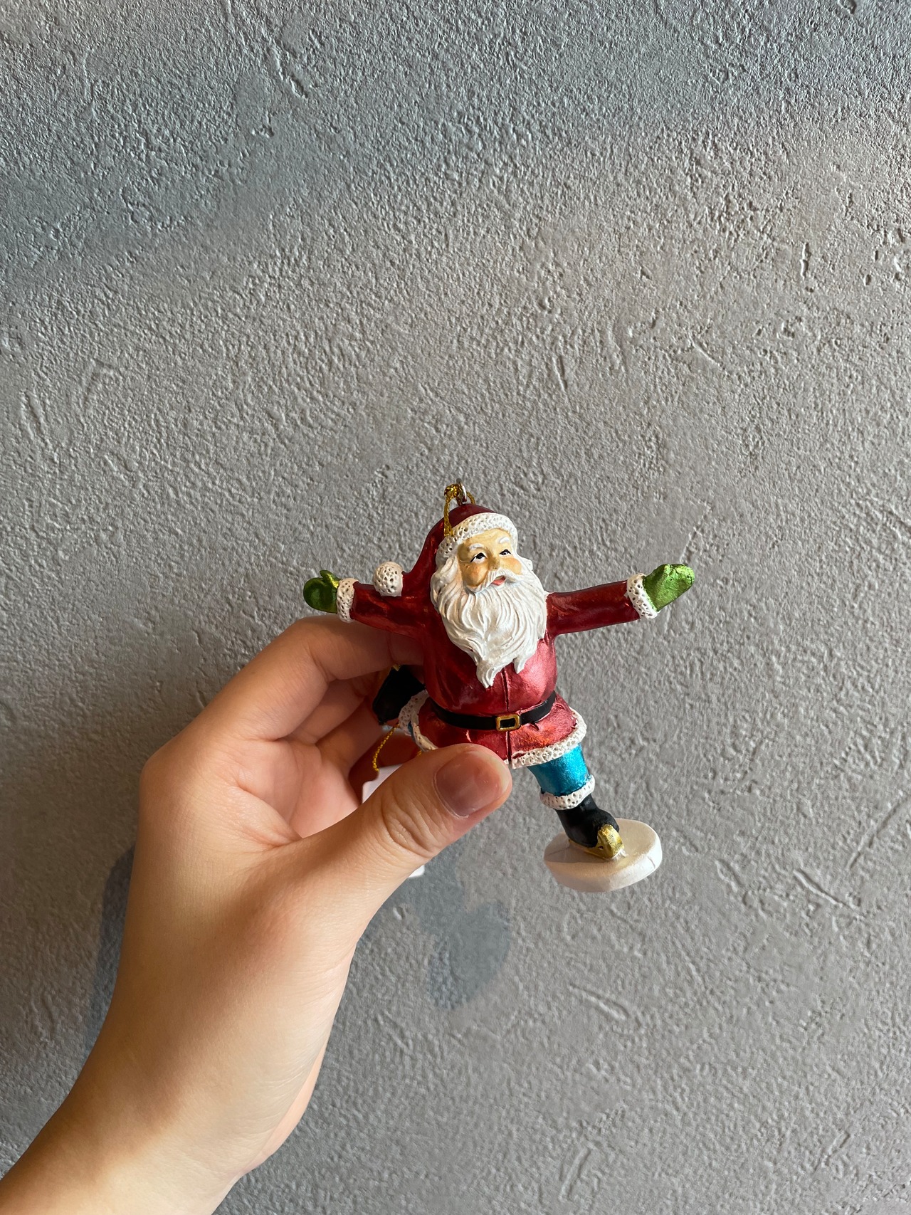 【クリスマス】サンタオーナメント ダンベル サッカー ベースボール