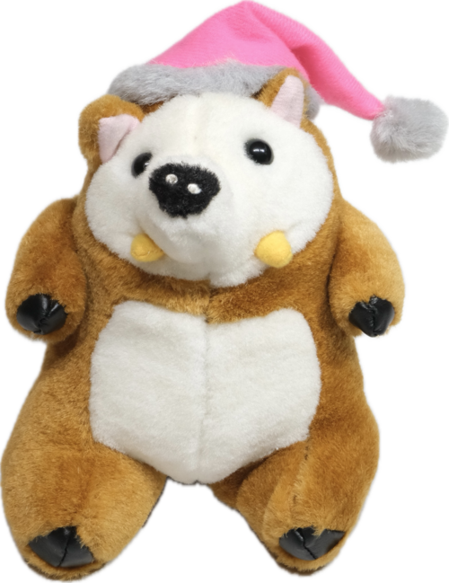 Old Stuffed Toy: Night cap Boar