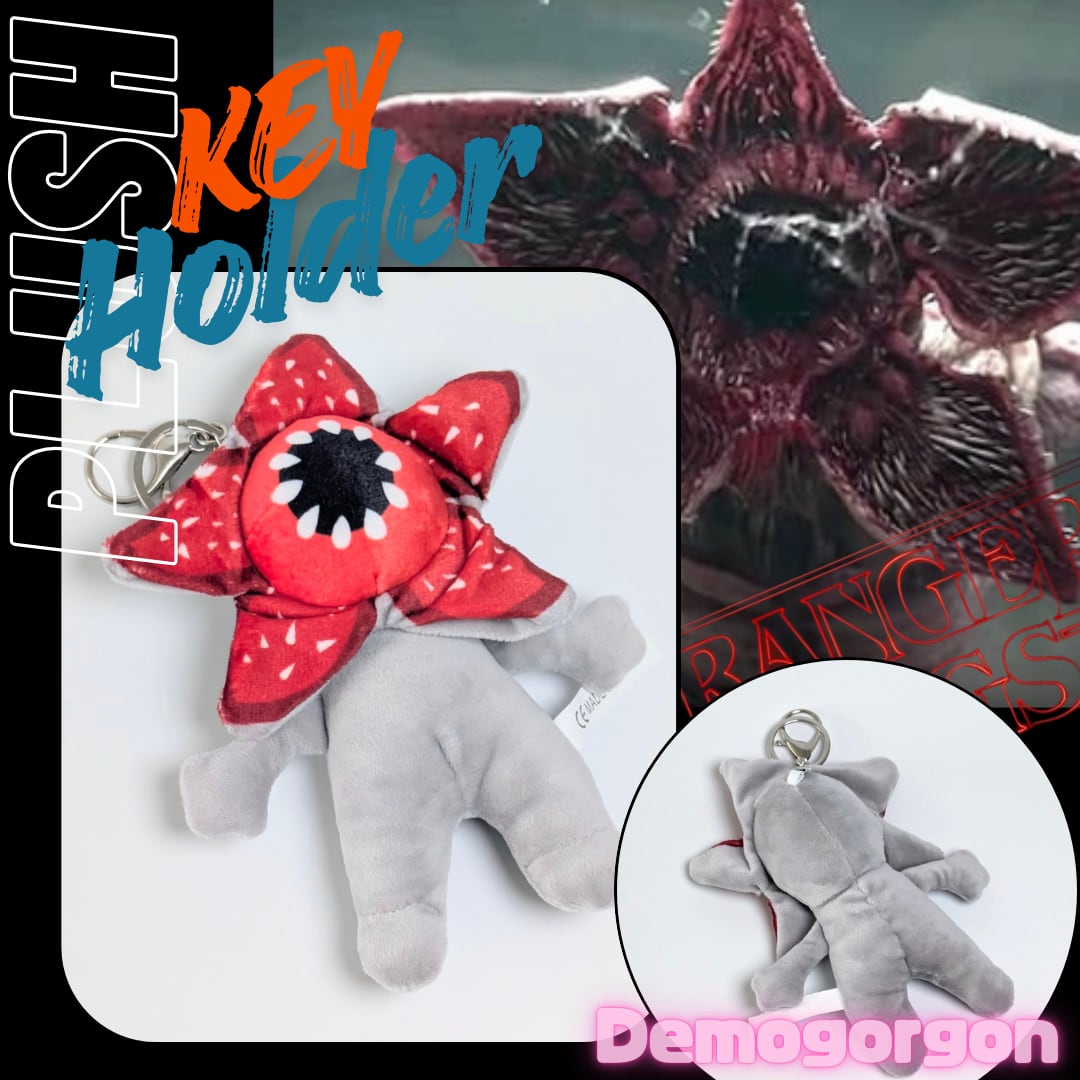 【 Stranger Things ( ストレンジャーシングス ) 】『デモゴルゴン ちょいBIG』Plush KeyHolder / ぬいぐるみキーホルダー 〚アメリカン雑貨 アメトイ〛