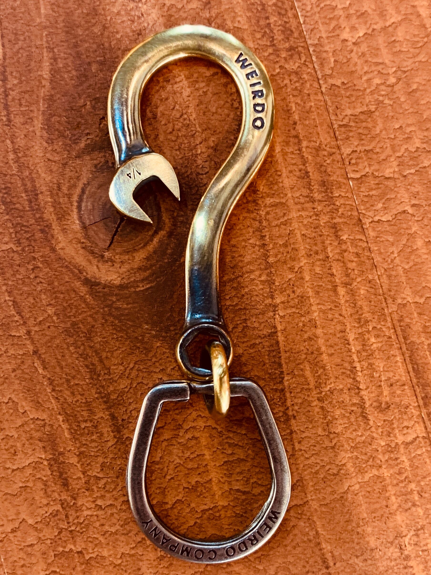 WEIRDO JEWELRY】ウィアード ジュエリー SPANNER-KEY CHAIN