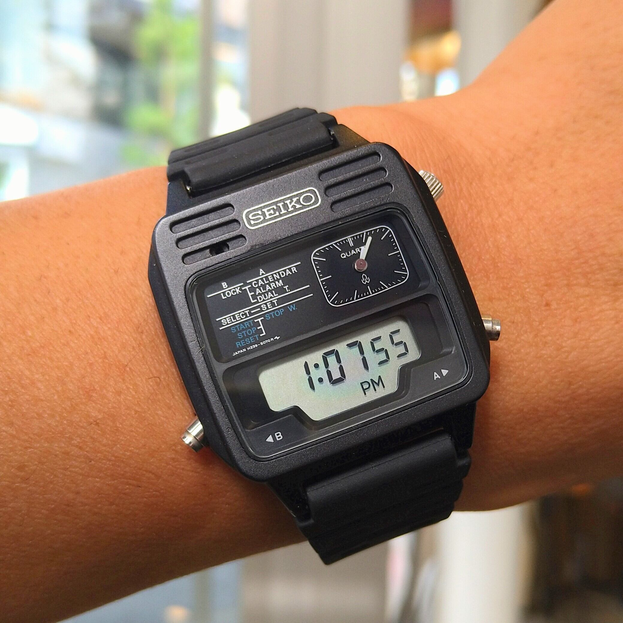 SEIKO HYBRID-SP BLACK | watchshop L