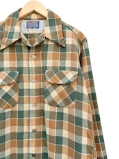 70s PENDLETON WOOL SHIRT MADE IN USA Size M