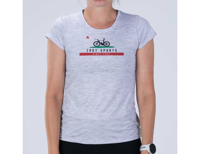WOMEN RUN TEE (TRI REPUBLIC)　レディース　アスリート専用 Tシャツ　ZFR12066
