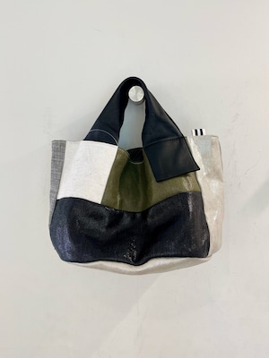 T.A design 異素材パッチワークバッグ