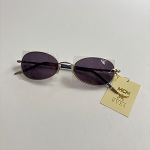 -00s DEAD STOCK- MCM OVAL METAL FRAME SUNGLASSES -VIOLET SMOKE-
