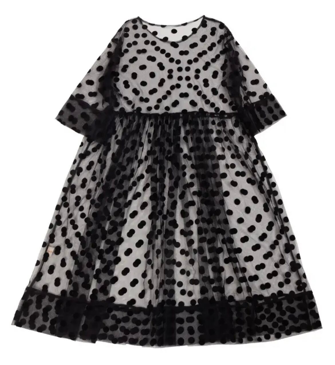 2size / ドットシアーワンピース