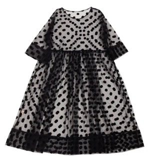 2size / ドットシアーワンピース