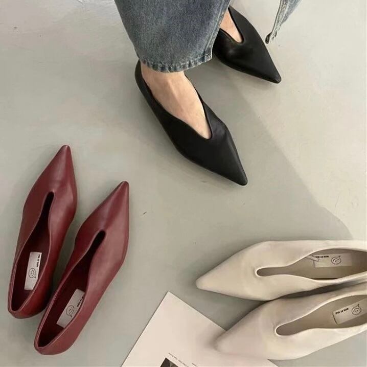 ポイントデザイントゥパンプス