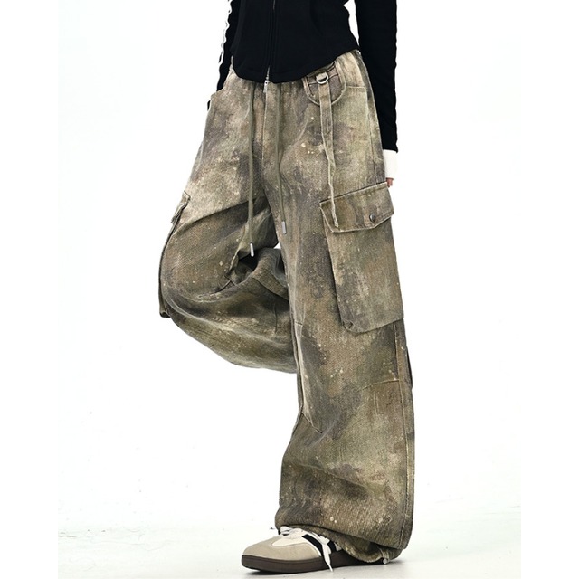 tie-dye cargo pants　タイダイカーゴパンツ　J1320