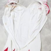 フラメンコ 衣装 creaciones Roal ドレス ワンピース ホワイト系 ピンク系 白 赤 ピンク ボランテ フリル 無地 ダンス パーティ 発表会 明るい レディース かわいい エレガント 舞台衣装 発表会衣装