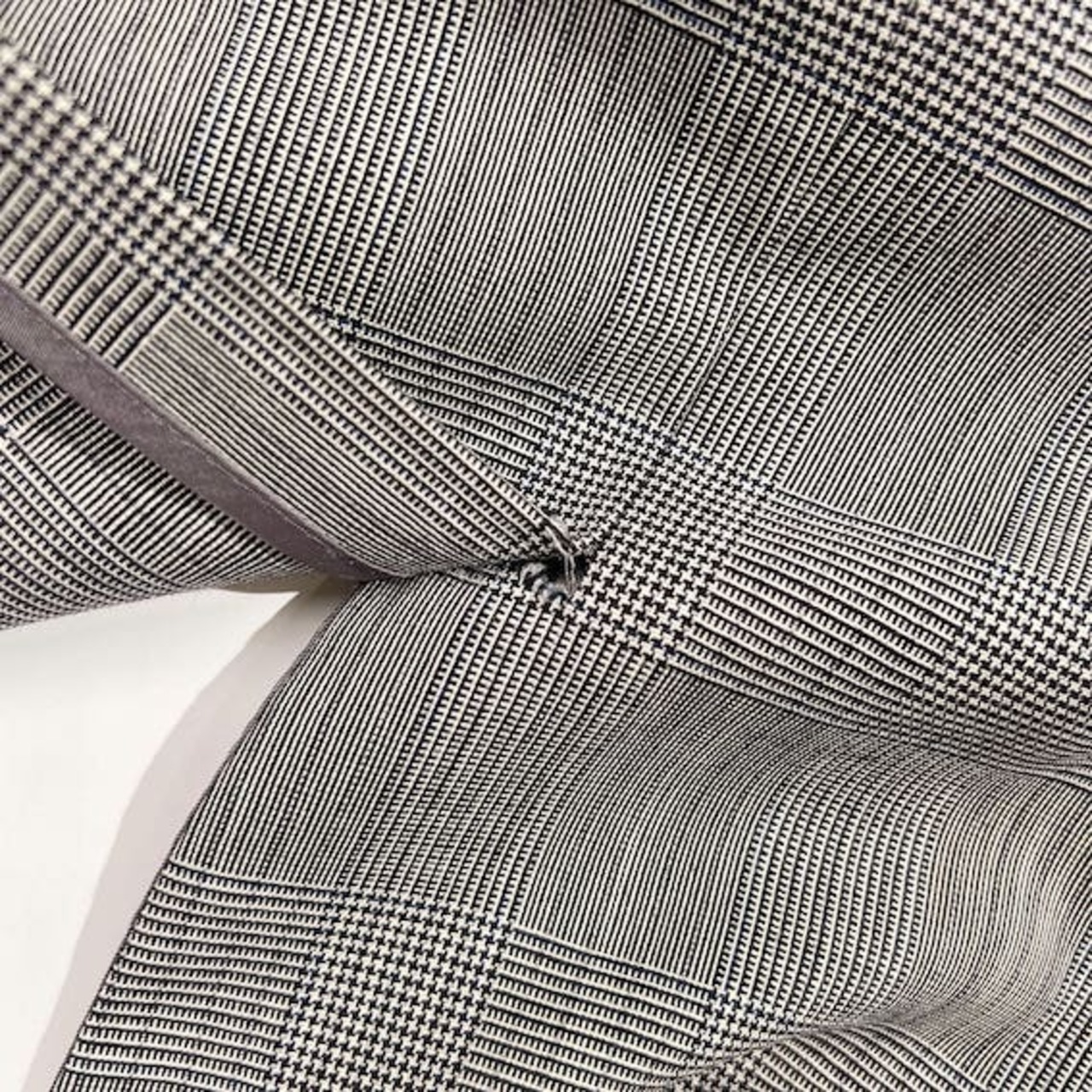 上下 J.PRESS ジェイプレス NEW ENGLAND MODEL グレンチェック テーラードジャケット スラックス セットアップ スーツ (上)90-76-165(下)70/グレー系 メンズ