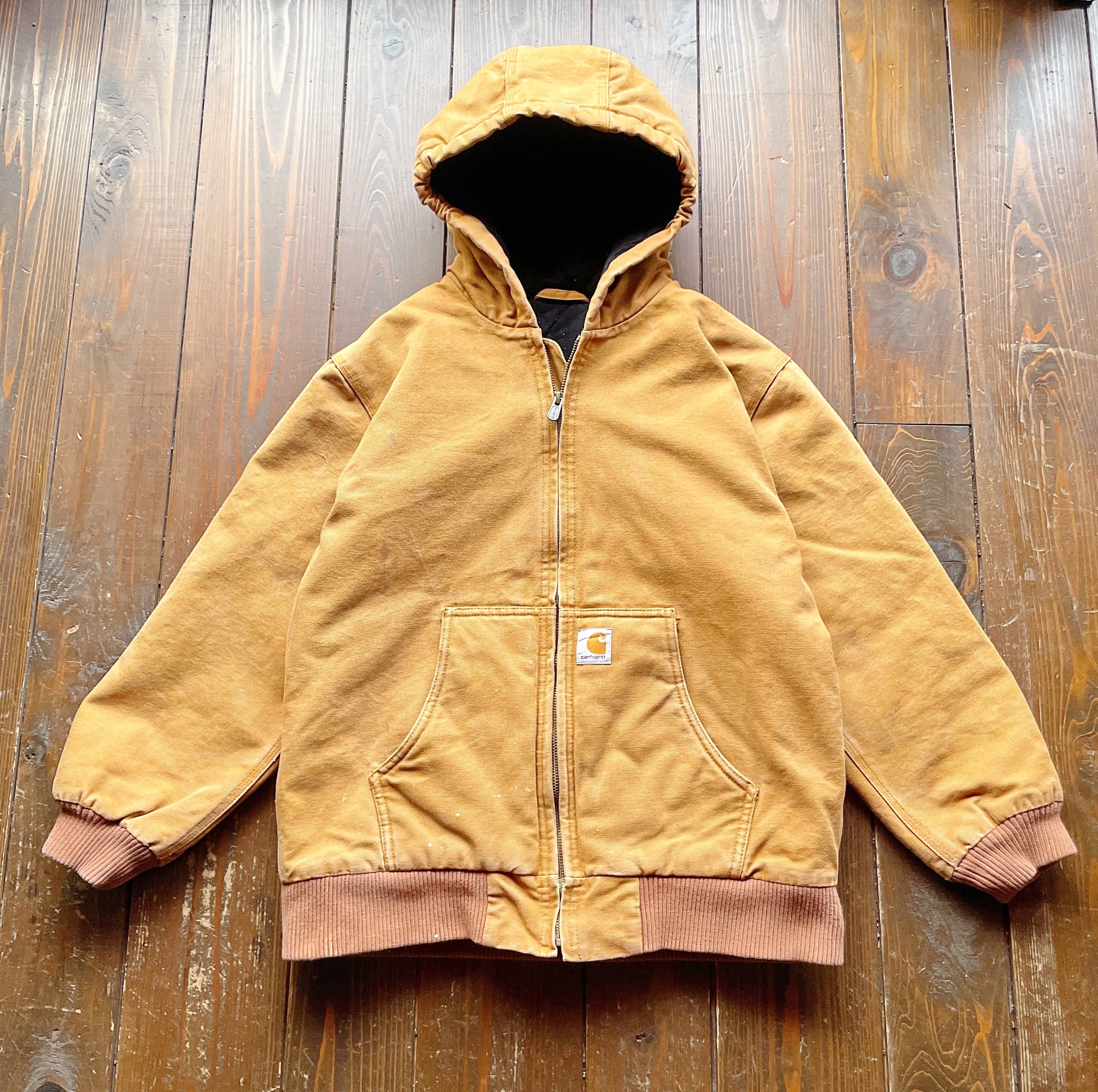 〈Ladies〉90s Carhartt ACTIVE JACKET ・Color Carhartt Brown・Size 表記無し ladies  S-M | Rassic powered by BASE