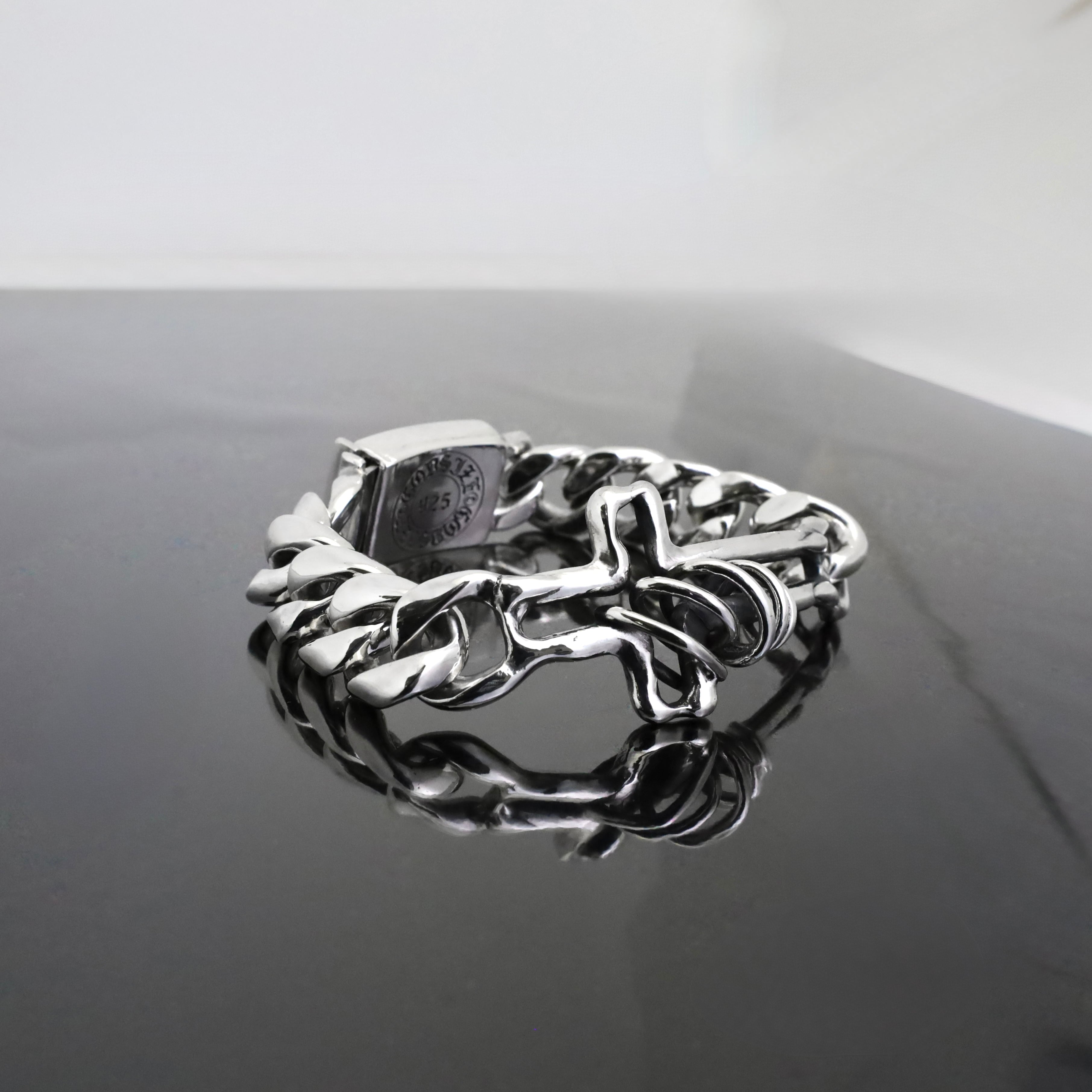 GODSIZE ゴッドサイズ ブレスレット GODSIZE® FIGARO CHAIN BRACELET / ゴッドサイズ® フィガロチェーン