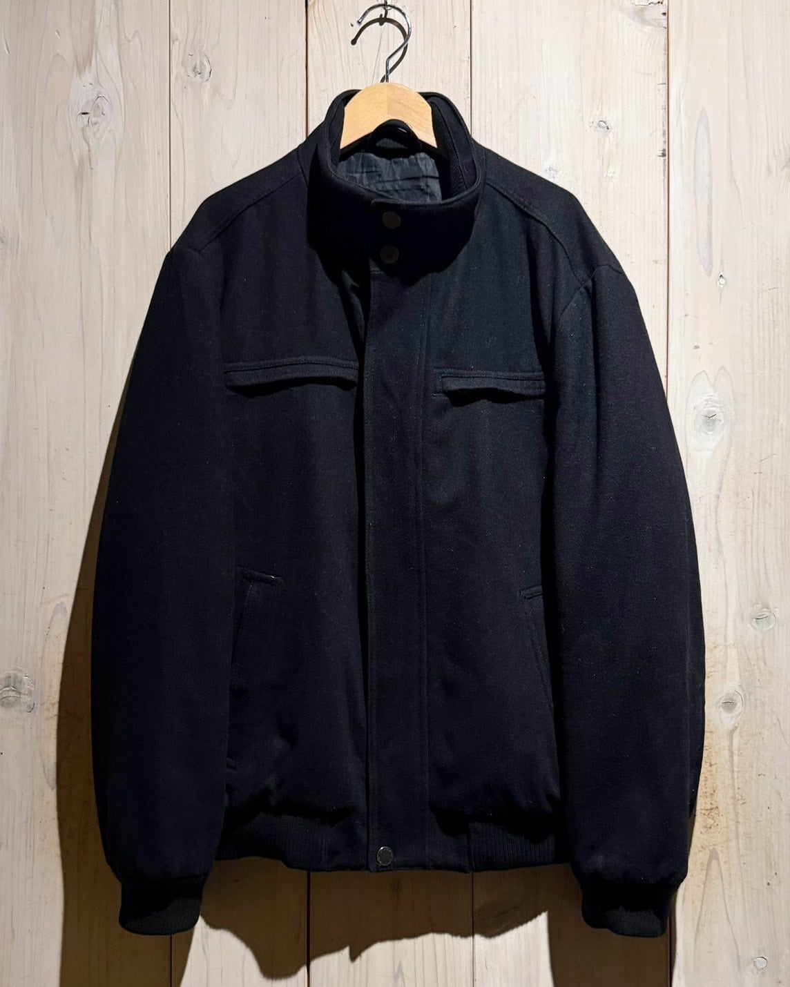 a.k.a.C.a.k.a vintage】“LONDON FOG” Minimal Design Vintage Wool