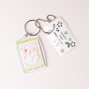 < HOHOEMI > 原画キーホルダー