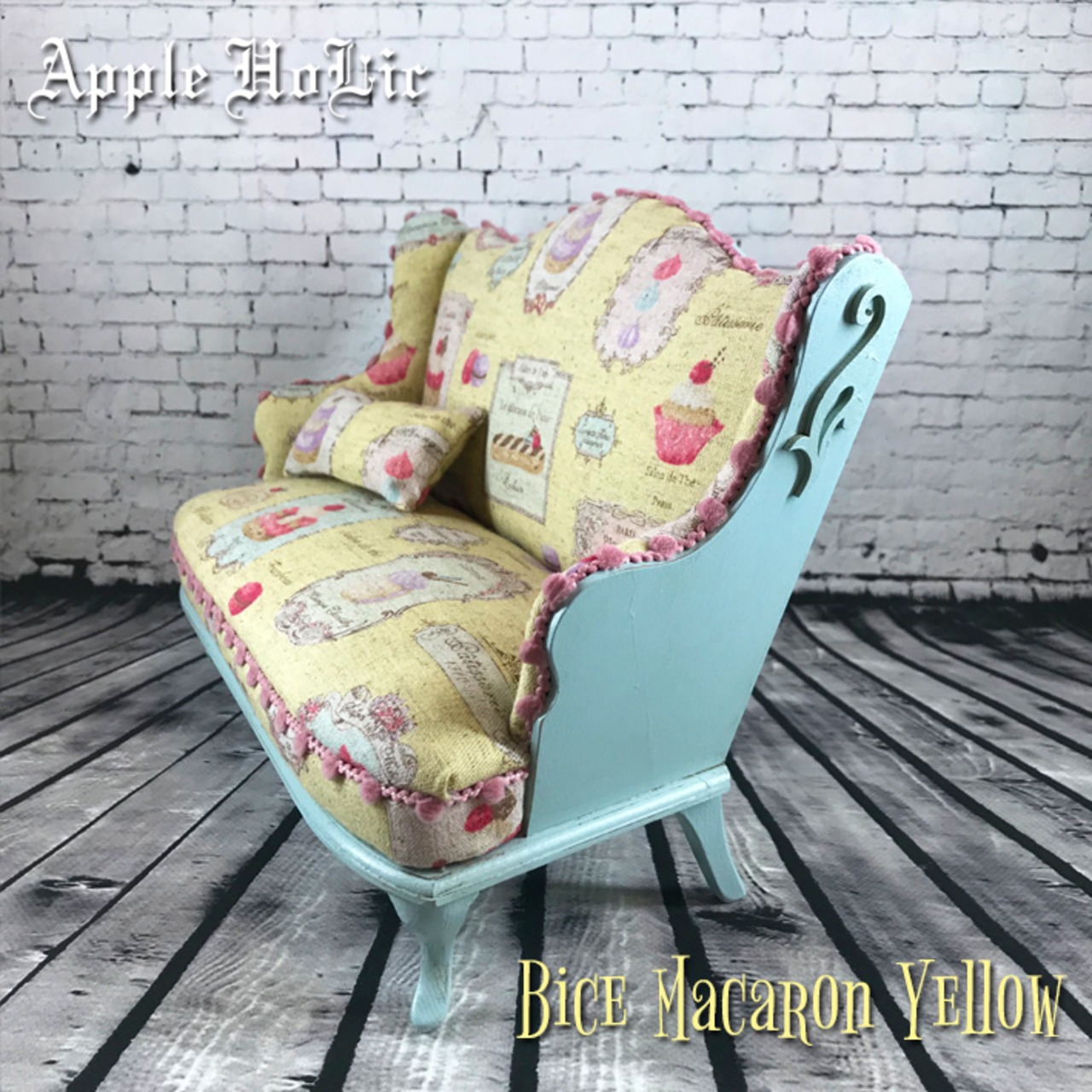 1/6 ドール チェア【Bice macaron Yellow・ビーチェ マカロン イエロー】