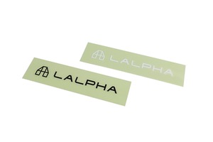 LALPHA　カッティングシートBK・WH