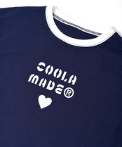 【直営限定ITEM】COOLAハートロゴプリントTOPS (SAX)　CQ-48013H