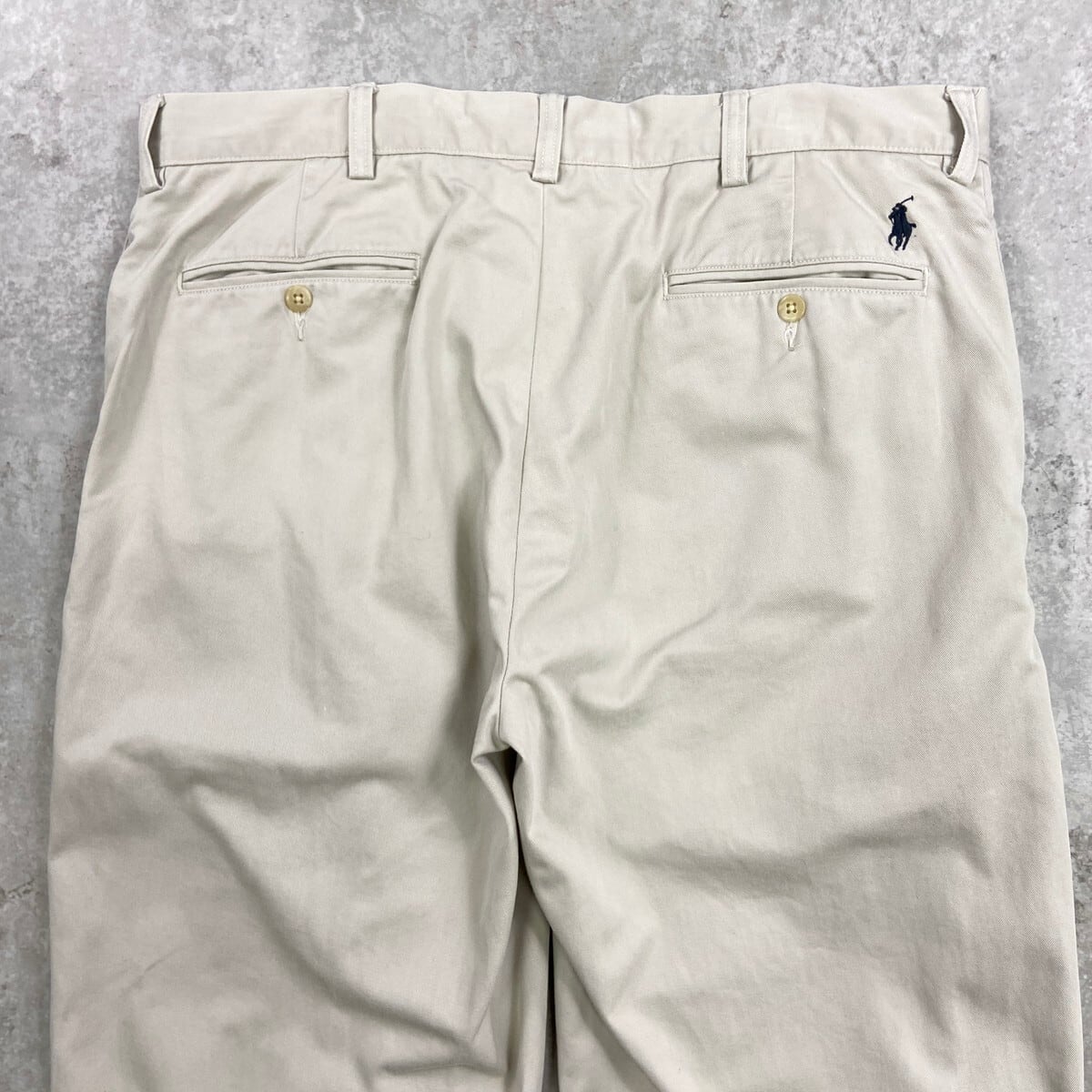 90年代 Polo by Ralph Lauren ポロバイラルフローレン 2タック ワイド