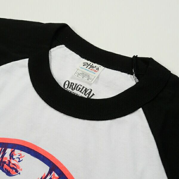 新品・未使用 TENDERLOIN テンダーロイン ラグラン Tシャツ 黒 ×黄 ブラック×イエロー Mサイズ テンダーロイン ラグラン スリーブ 七分袖 シャツ GOD BLESS L 楽天