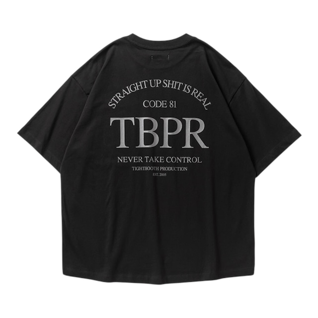 【TIGHTBOOTH】STRAIGHT UP S/S T-SHIRT (Black)〈国内送料無料〉
